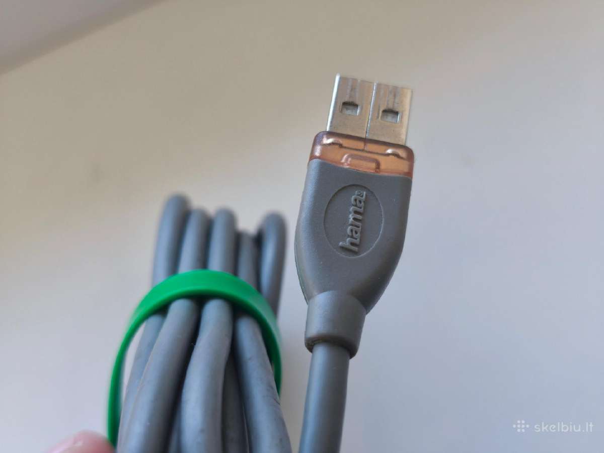 Usb-a (female) to Usb-a (male) 1,8 m Usb2.0 - nuotraukos Nr. 3