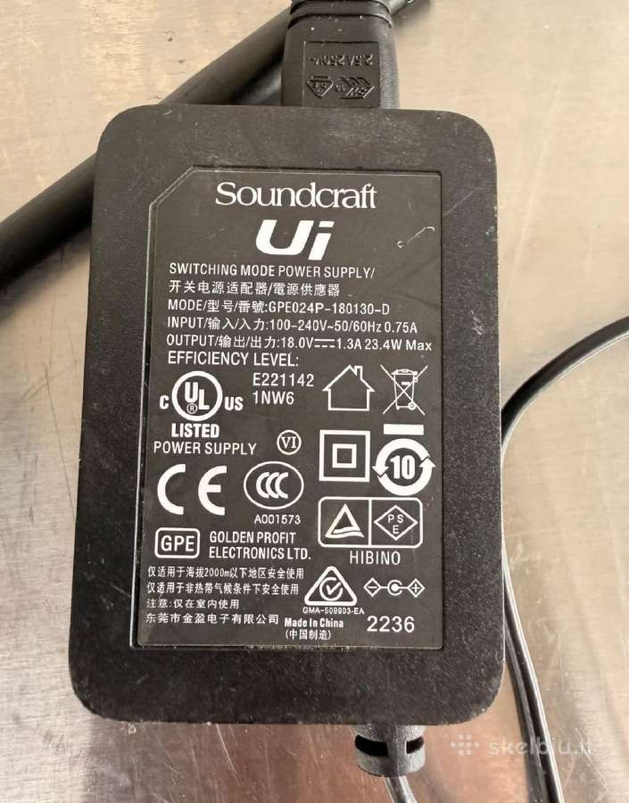 Soundcraft Ui12 skaitmeninis mikšeris - nuotraukos Nr. 5