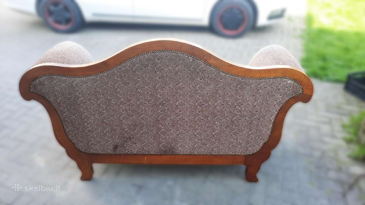 Antikvarinė sofa - nuotraukos Nr. 5