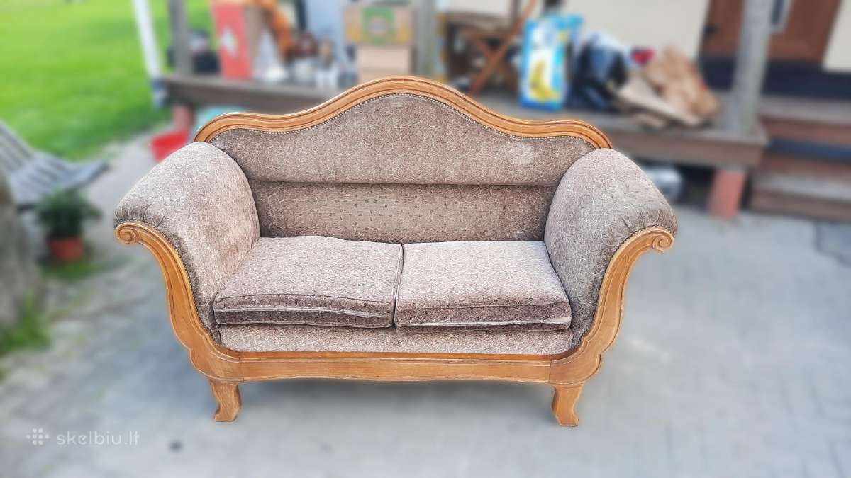 Antikvarinė sofa - nuotraukos Nr. 2