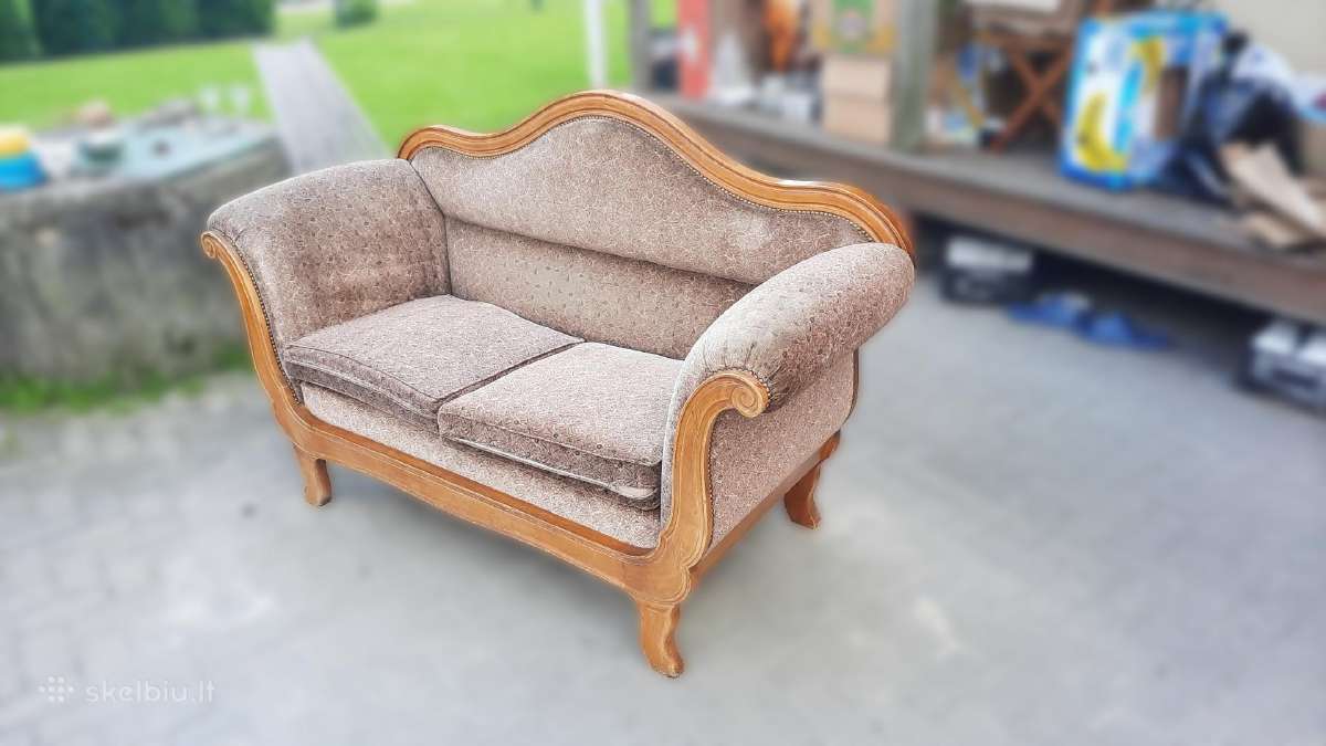 Antikvarinė sofa - nuotraukos Nr. 3