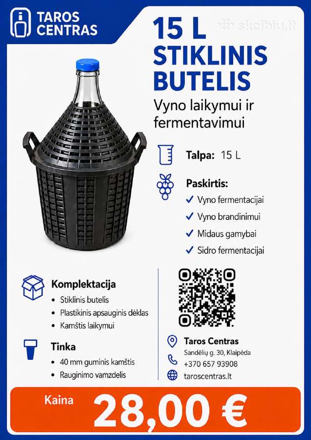 Buteliai vyno fermentacijai ir laikymui. - nuotraukos Nr. 4