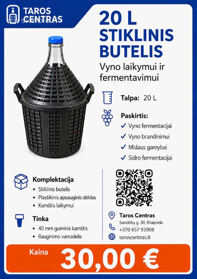 Buteliai vyno fermentacijai ir laikymui. - nuotraukos Nr. 5