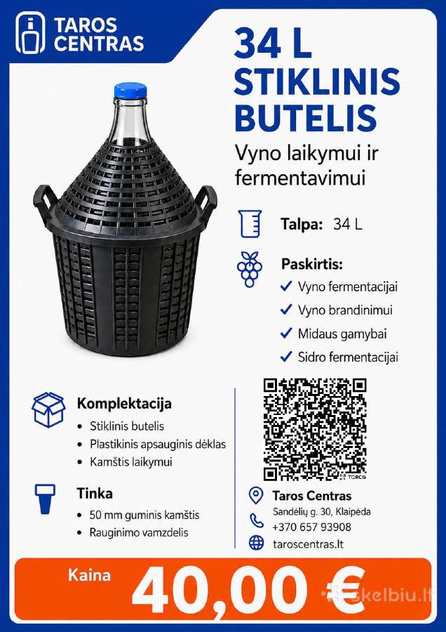 Buteliai vyno fermentacijai ir laikymui. - nuotraukos Nr. 7