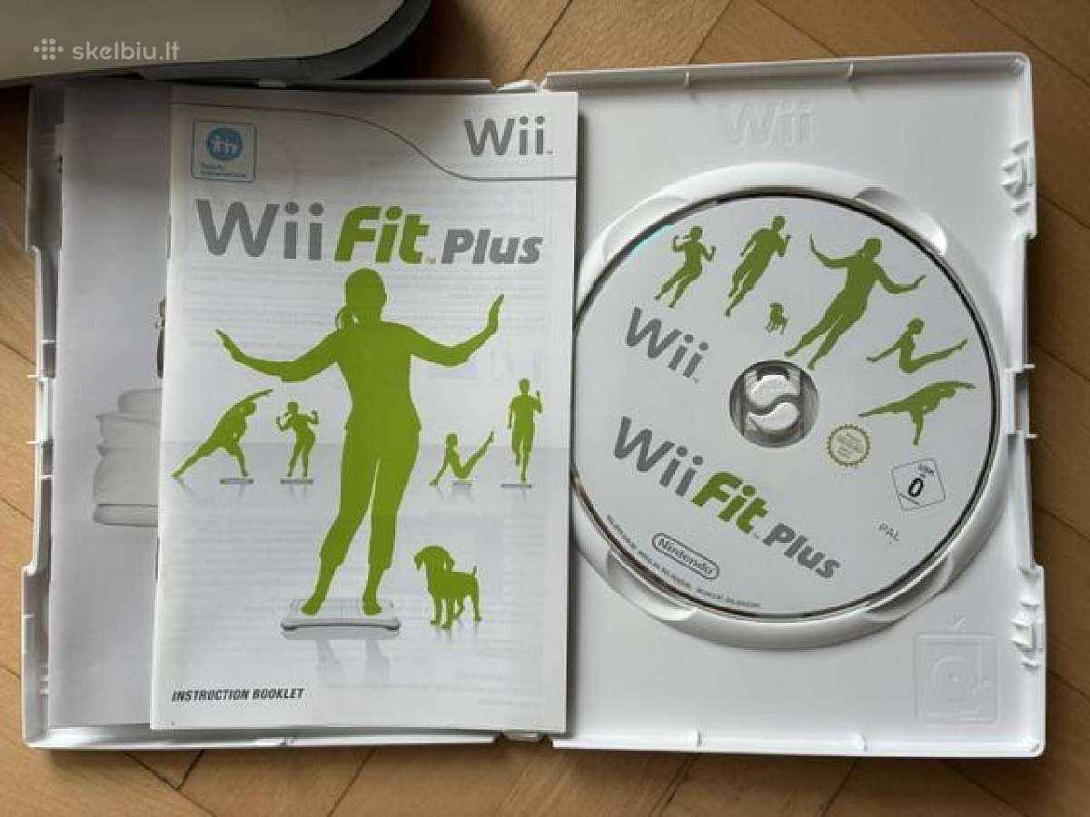 Nintendo Wii Fit Plus ir Wii Balance Board - nuotraukos Nr. 4