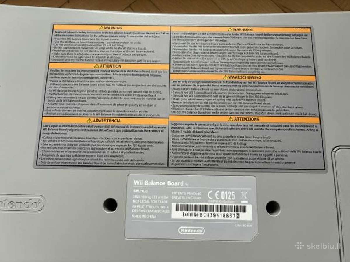 Nintendo Wii Fit Plus ir Wii Balance Board - nuotraukos Nr. 7