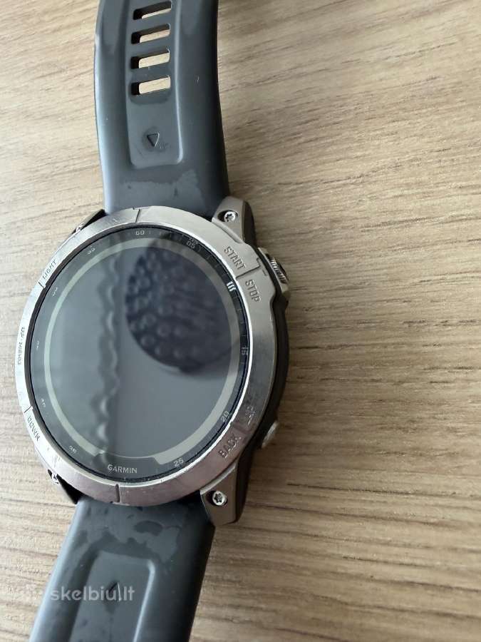 Garmin Fenix 7x Titanium Sapphire Solar - nuotraukos Nr. 14