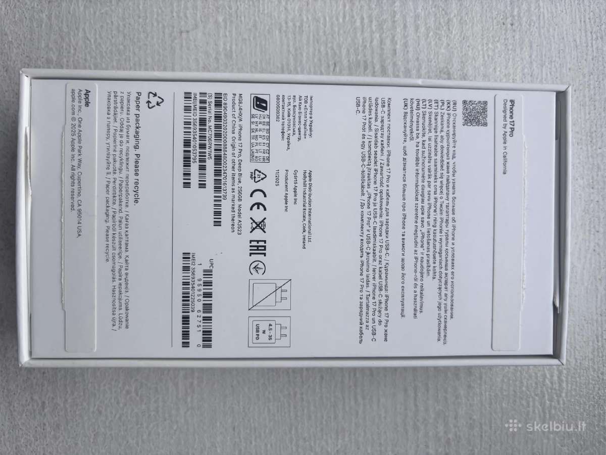 Orginalios iPhone airpods dėžutės - nuotraukos Nr. 7