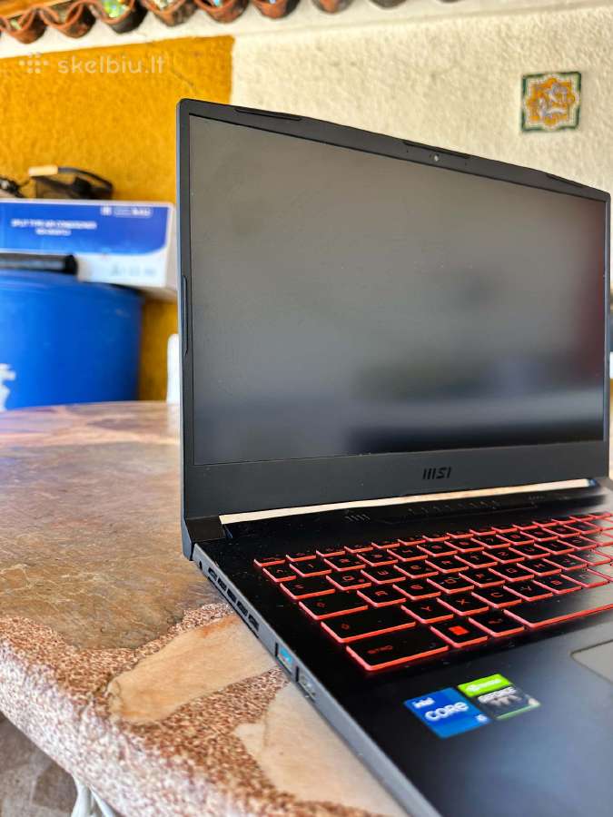 Msi Katana Gf66 11ue Gaming Laptop - nuotraukos Nr. 3