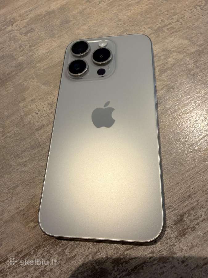 iPhone 15 pro 128 GB - nuotraukos Nr. 2