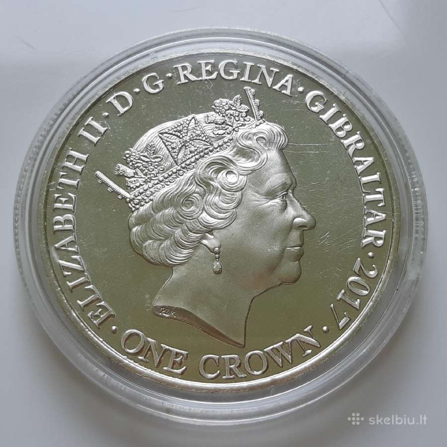 Gibraltaras 1 krona 2017 - nuotraukos Nr. 2