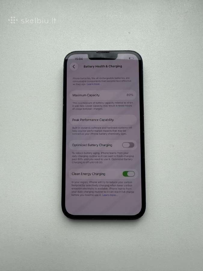 iPhone 13 128gb Black - nuotraukos Nr. 4