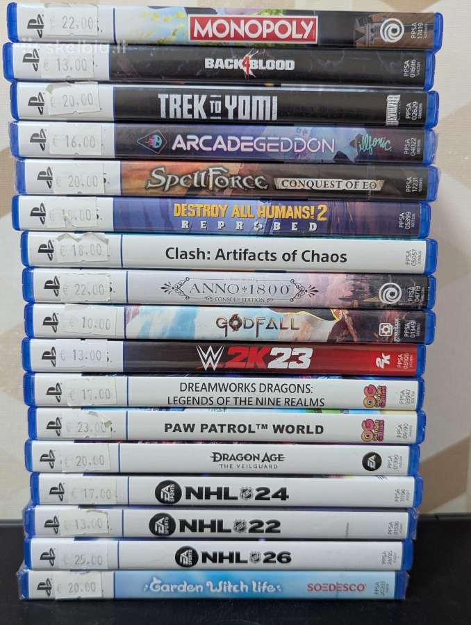 Gal tave sudomins Playstation 5 žaidimai - nuotraukos Nr. 2