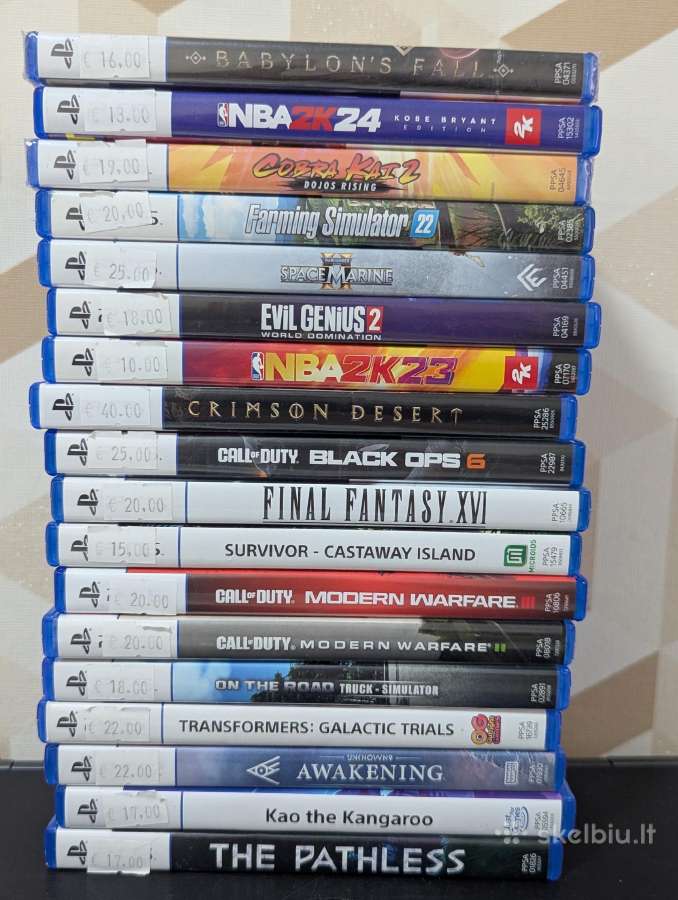 Gal tave sudomins Playstation 5 žaidimai - nuotraukos Nr. 8