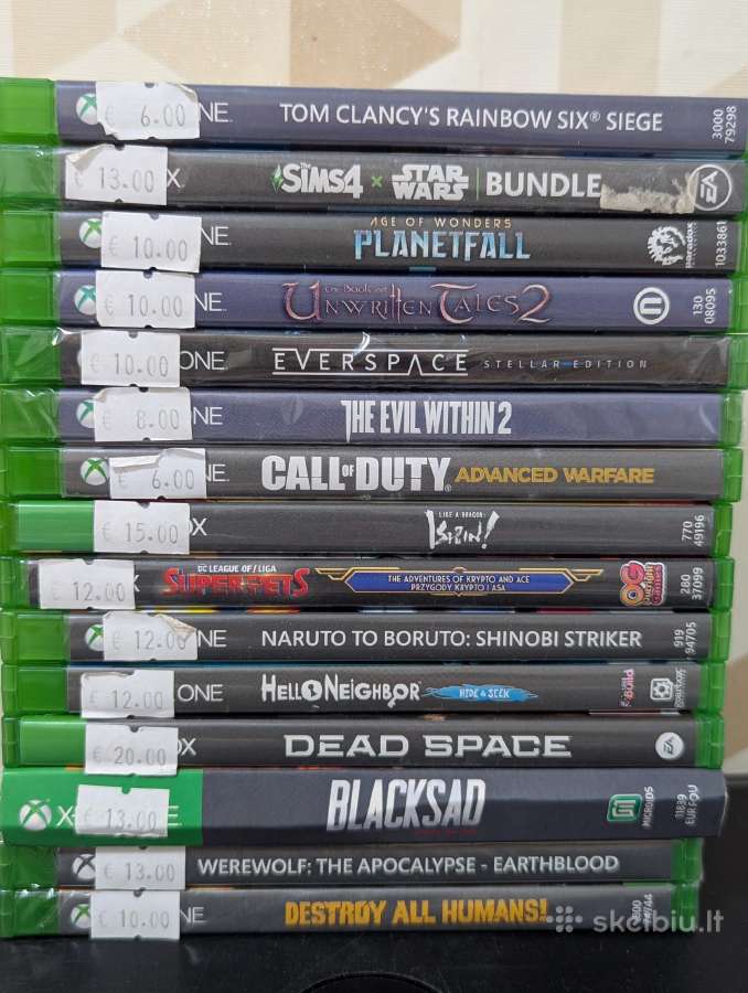 Gal tave sudomins Xbox One žaidimai - nuotraukos Nr. 4