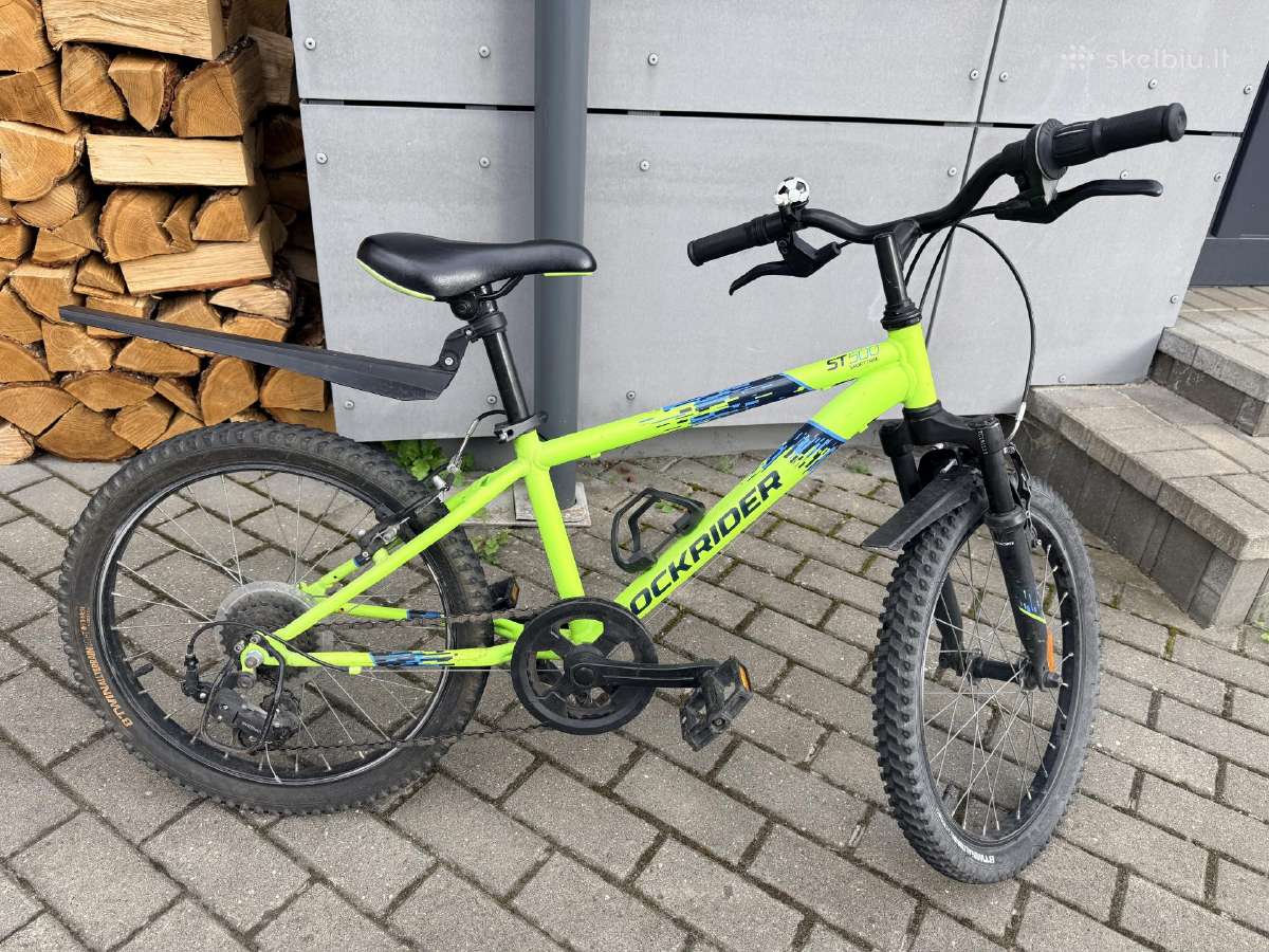 Decathlon Rockrider St 500 vaikiškas dviratis 20" - nuotraukos Nr. 2