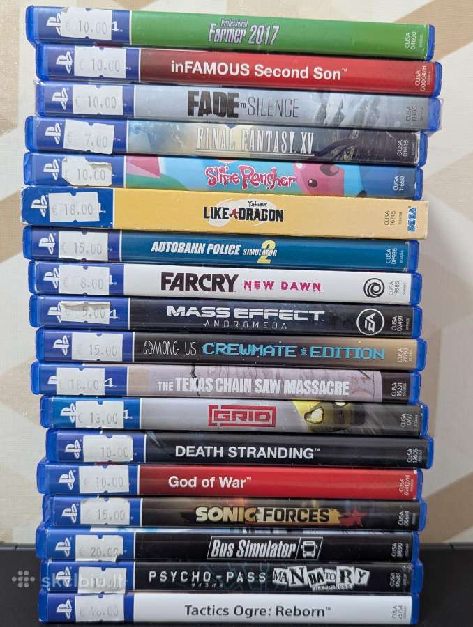 Gal tave sudomins Playstation žaidimai - nuotraukos Nr. 3