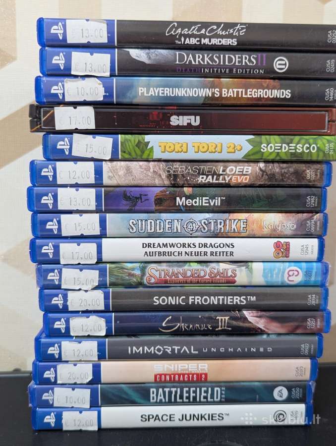Gal tave sudomins Playstation žaidimai - nuotraukos Nr. 4
