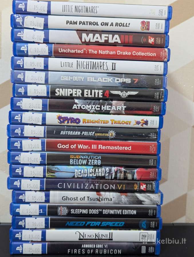 Gal tave sudomins Playstation žaidimai - nuotraukos Nr. 10