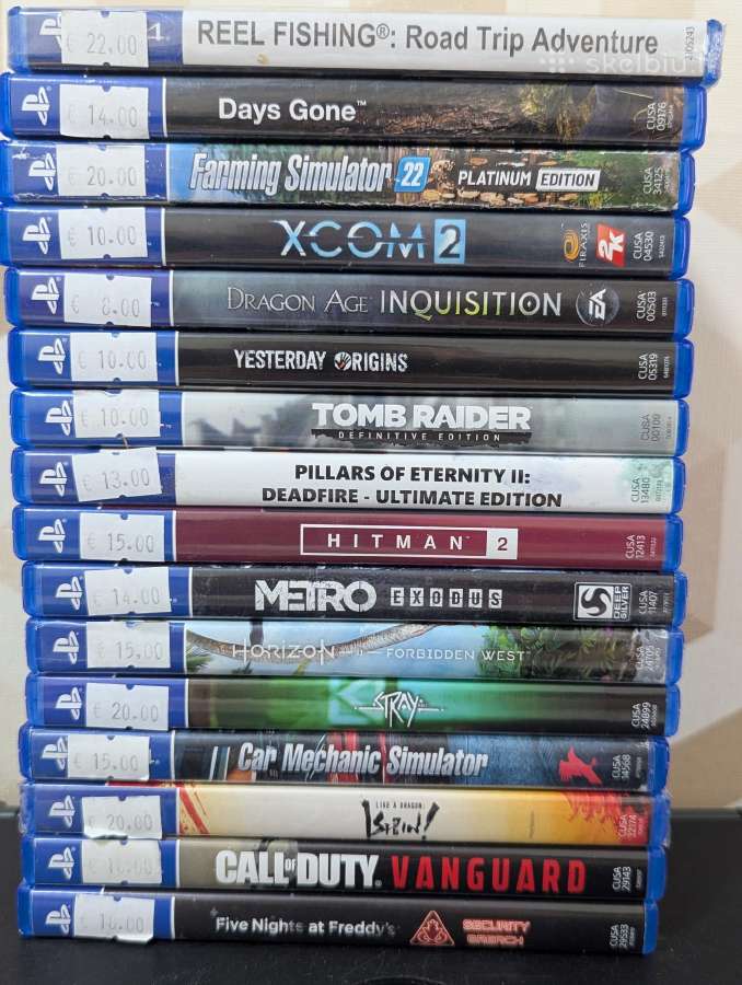 Gal tave sudomins Playstation žaidimai - nuotraukos Nr. 11