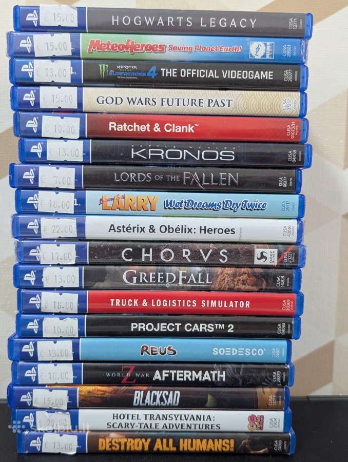 Gal tave sudomins Playstation žaidimai - nuotraukos Nr. 15