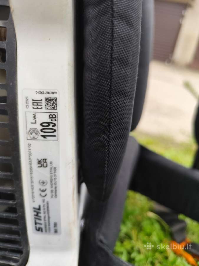 Stihl Br 700 pūstuvas - nuotraukos Nr. 5
