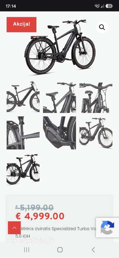 Specialized elektrinis dirzas auto 90nm 710wh M - nuotraukos Nr. 8