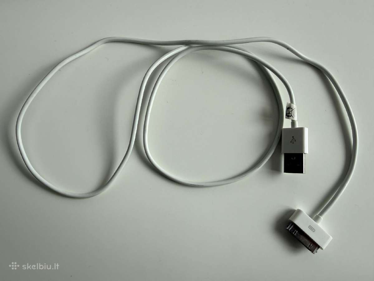 Senasis Apple 30-pin įkrovimo laidas - nuotraukos Nr. 2