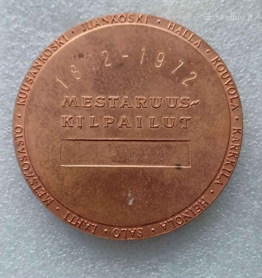 Suomija medalis - nuotraukos Nr. 2
