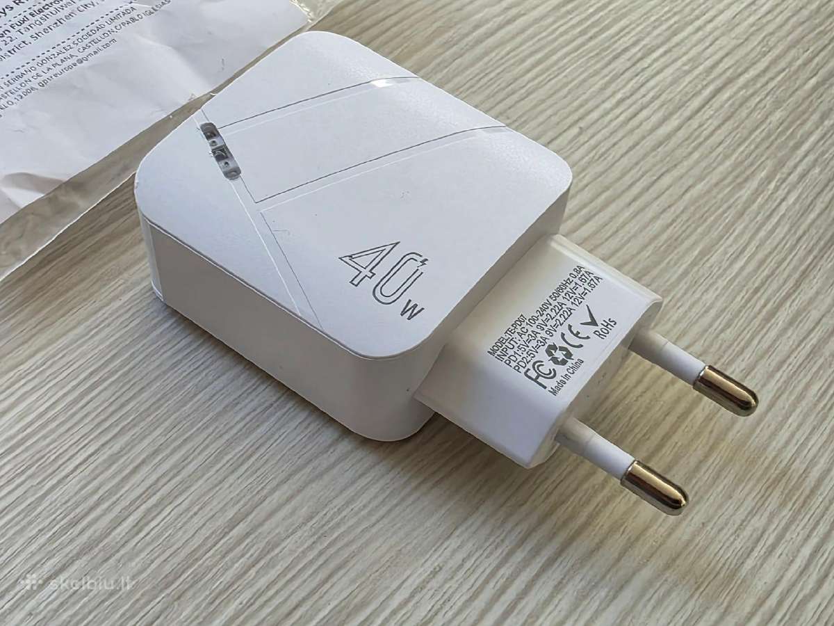Usb-c charger 40w naudotas 0208 - nuotraukos Nr. 2