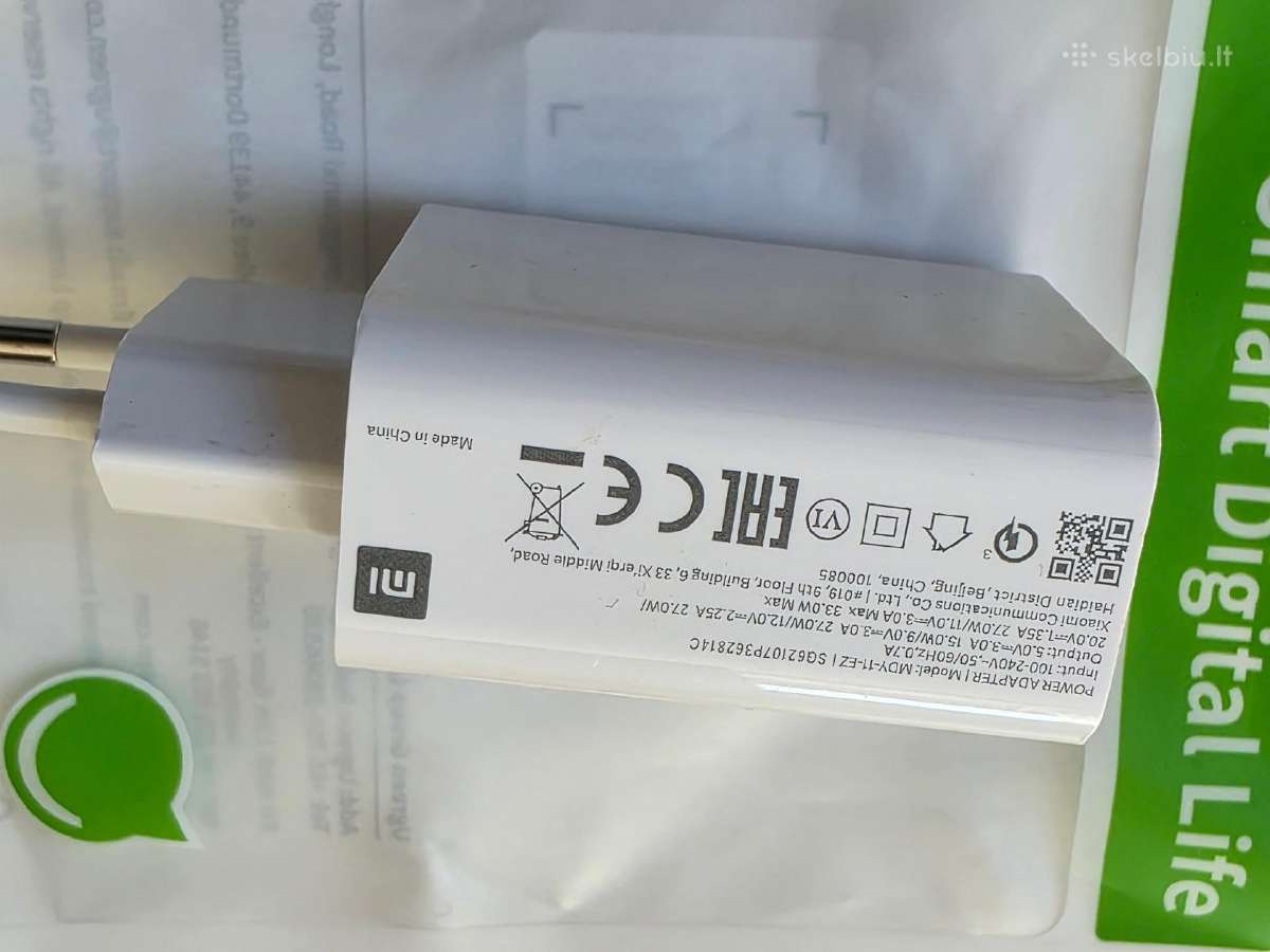 Xiaomi charger 33w originalus naudotas 0204 - nuotraukos Nr. 3