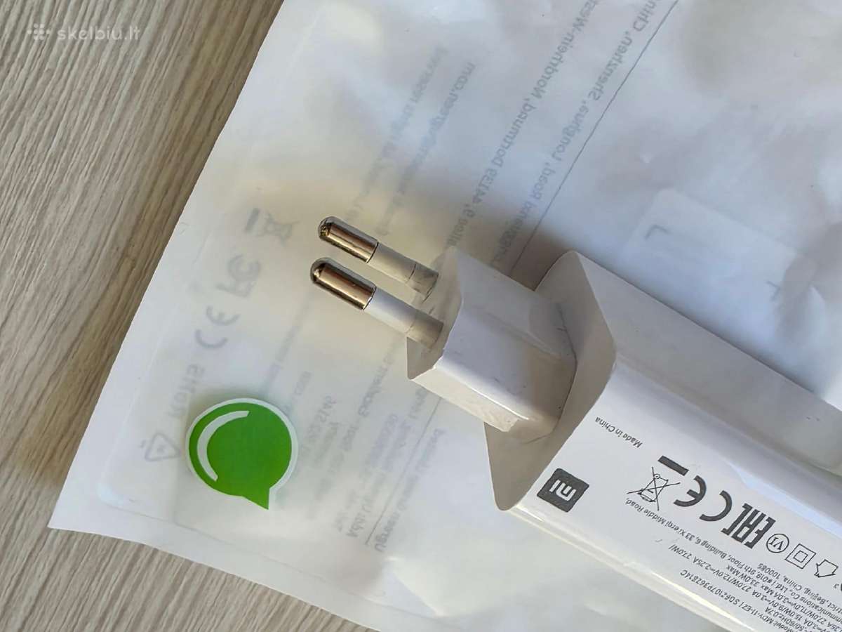 Xiaomi charger 33w originalus naudotas 0204 - nuotraukos Nr. 4