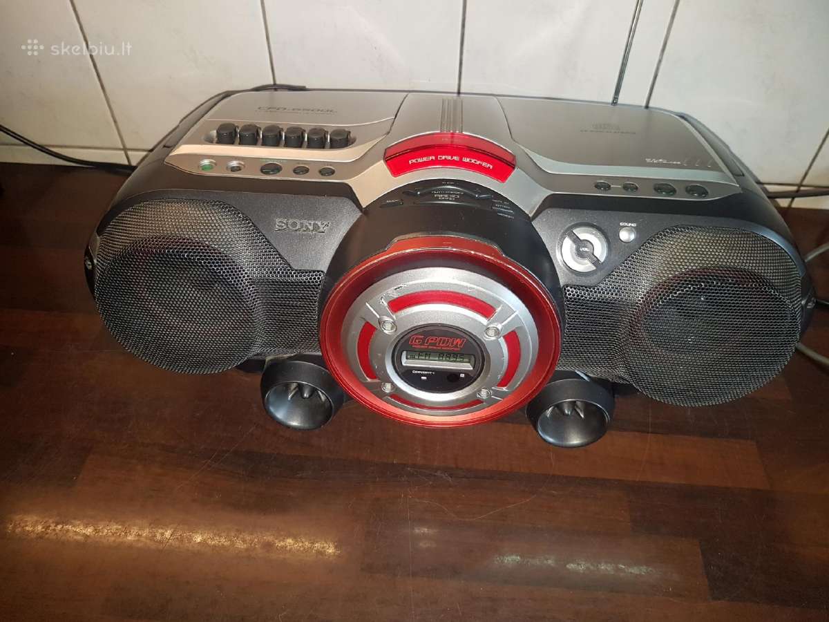 Sony cfd-g500l muzikinis centras - nuotraukos Nr. 11