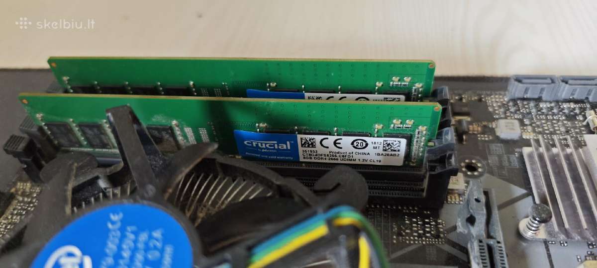 Asus Prime B360m-a + i8400 +16gb RAM - nuotraukos Nr. 2