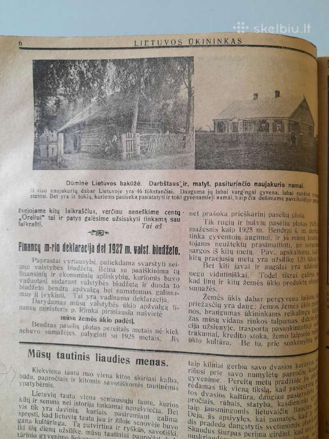 "Sveikata" "Lietuvos Ūkininkas" 1922-1928m - nuotraukos Nr. 10