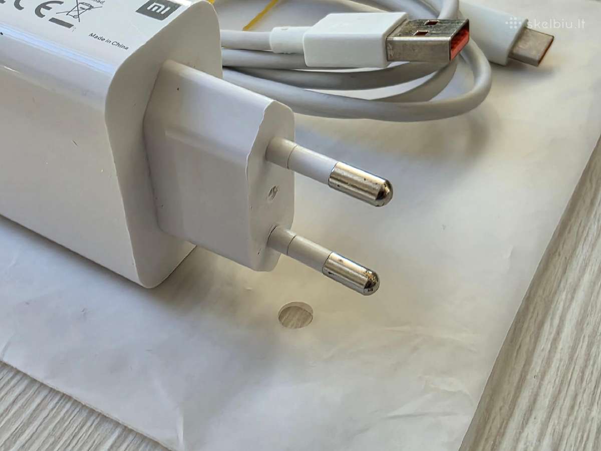 Xiaomi charger 33w with cable originalus naudo - nuotraukos Nr. 3