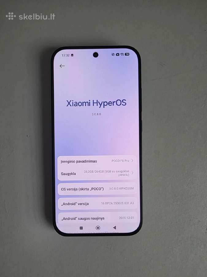 Parduodu apynaujį poco f8 pro 256gb juodas - nuotraukos Nr. 7
