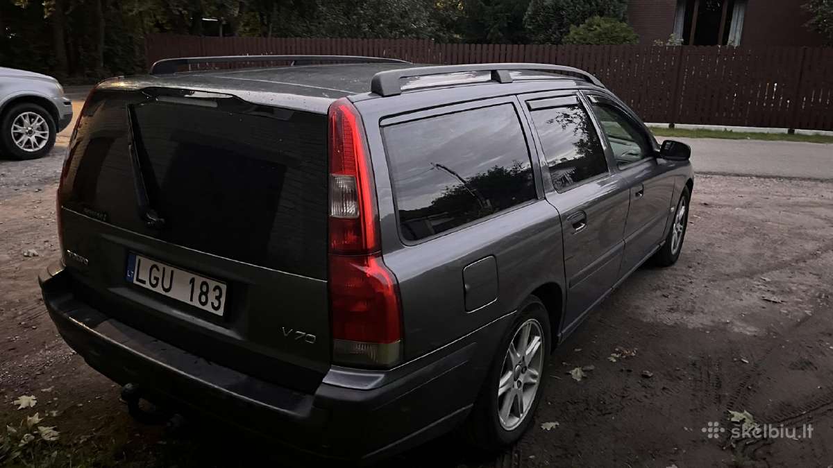 Pardodu volvo v70 2.4. 96kw teh 2027.04 - nuotraukos Nr. 3