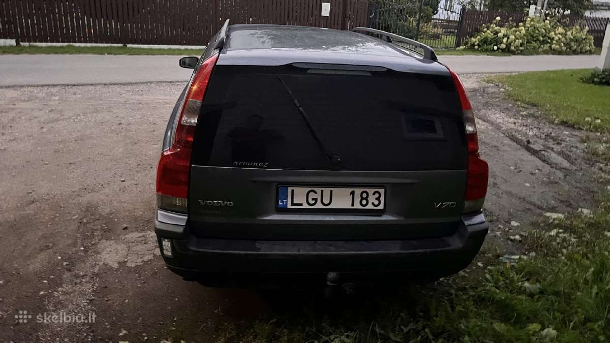 Pardodu volvo v70 2.4. 96kw teh 2027.04 - nuotraukos Nr. 8