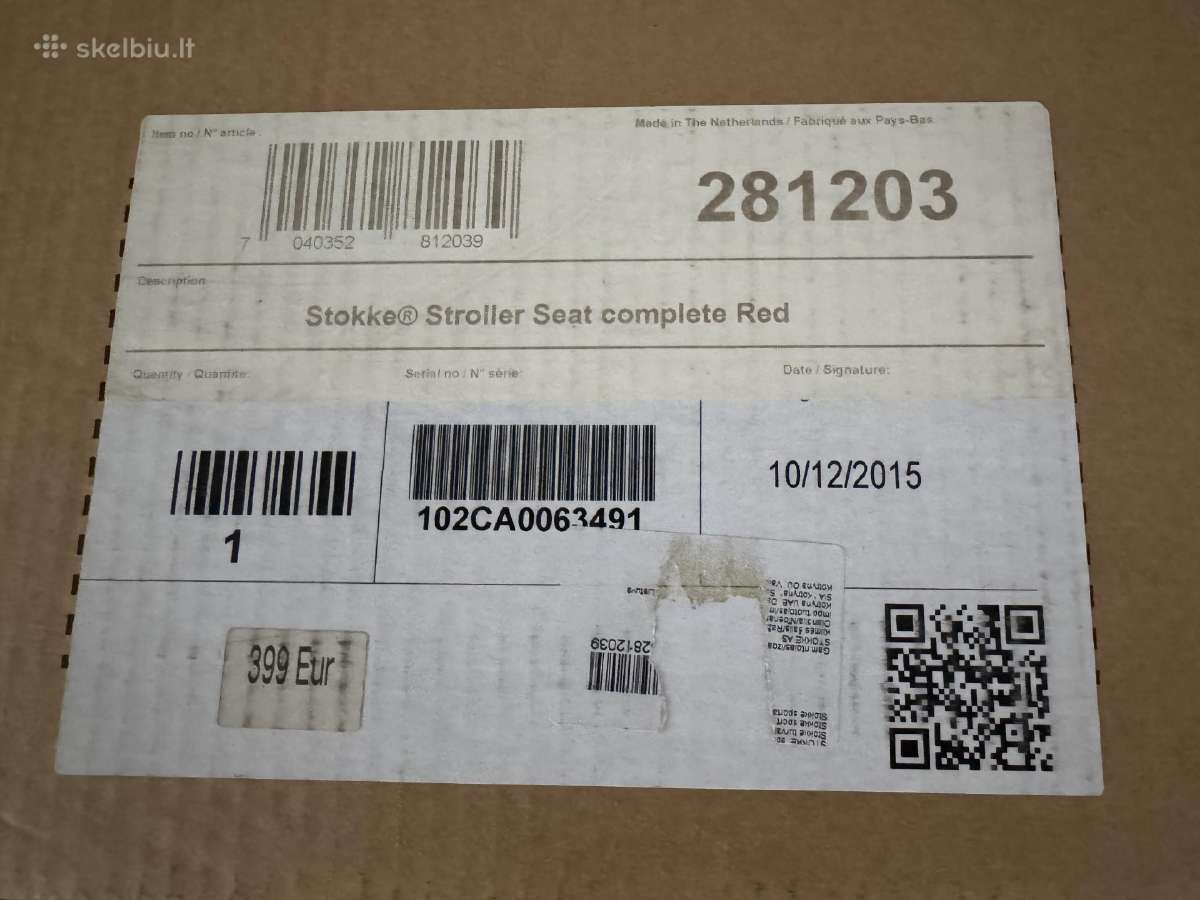 Stokke Trailz 4 in 1 su pūkiniu vokeliu - nuotraukos Nr. 17