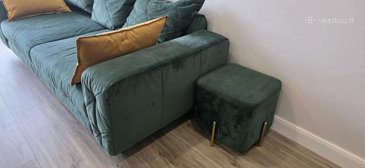 Magrės baldai miegama sofa su patalynės dėže - nuotraukos Nr. 2