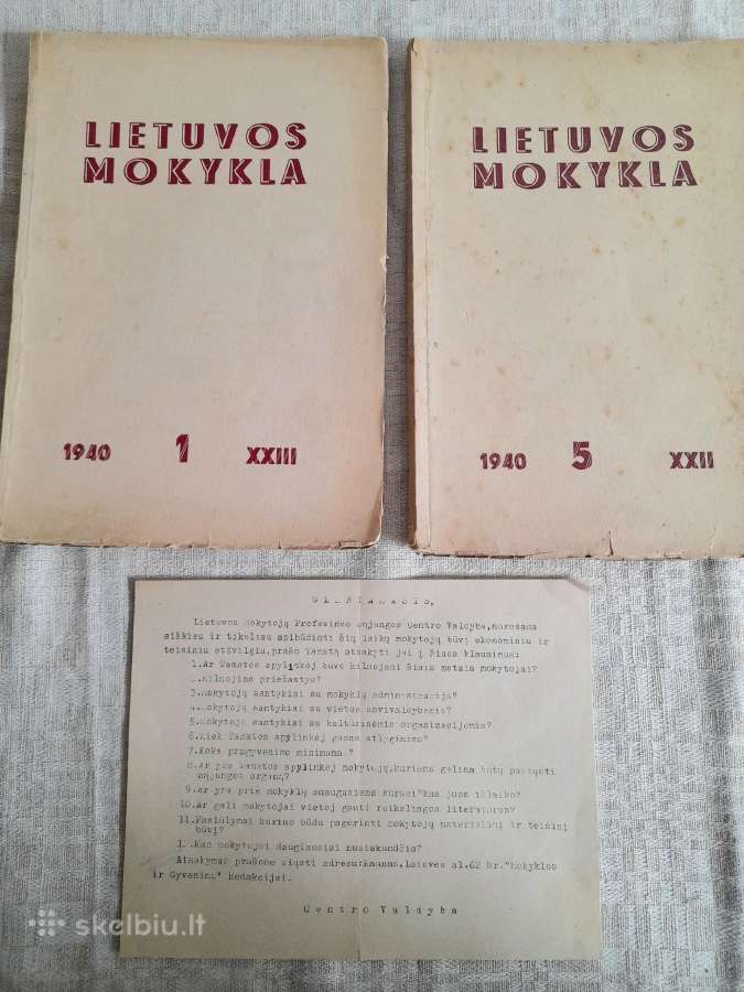 Senoviniai mokykliniai reikmenys. - nuotraukos Nr. 12