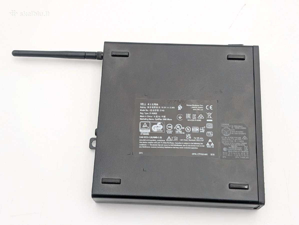 Dell Optiplex 3080 i5-10500t 16gb 256gb+HDD Hdmi - nuotraukos Nr. 5