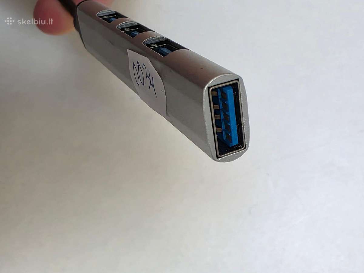 Usb-c 3.0 4 portų Usb-a Hub 0034 - nuotraukos Nr. 2