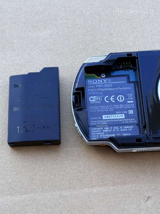 PSP 3004 kaip nauja, daug žaidimu - nuotraukos Nr. 3