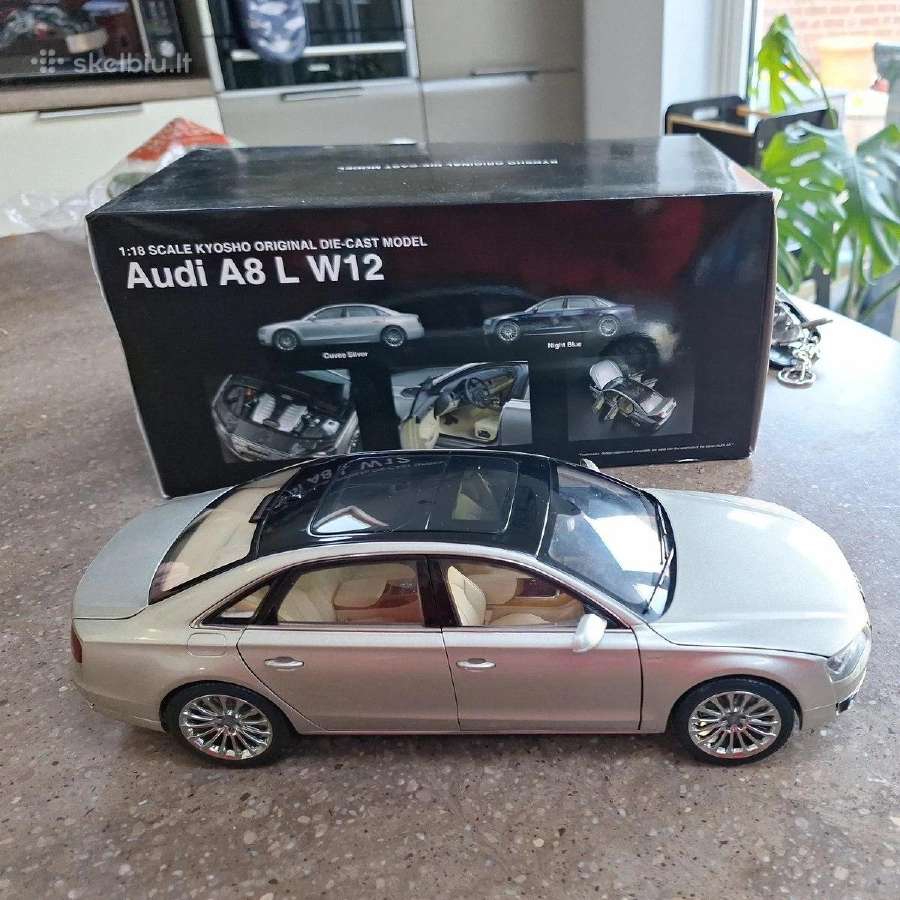 Kyosho Audi A8 L W12 1:18 - nuotraukos Nr. 10
