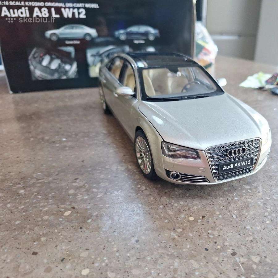 Kyosho Audi A8 L W12 1:18 - nuotraukos Nr. 23