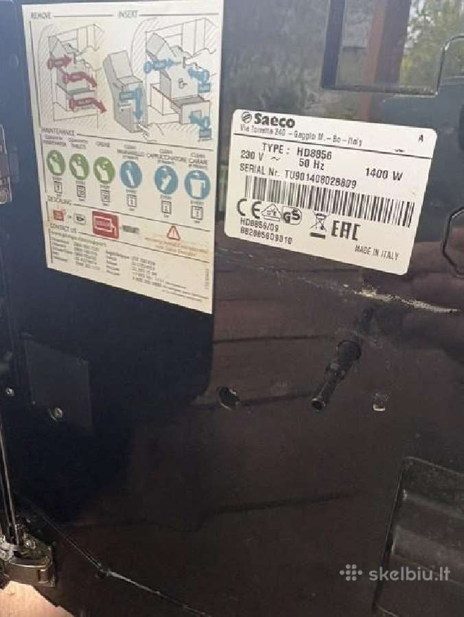 Automatinis kavos aparatas Philips Saeco Exprelia - nuotraukos Nr. 13