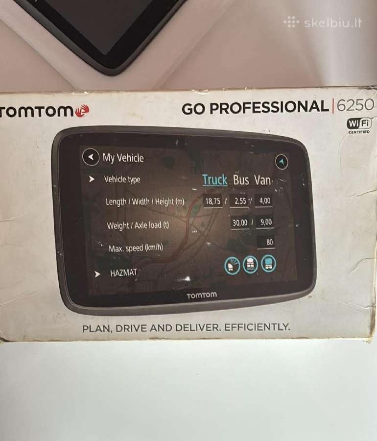 Tomtom go profesional 6250 - nuotraukos Nr. 3