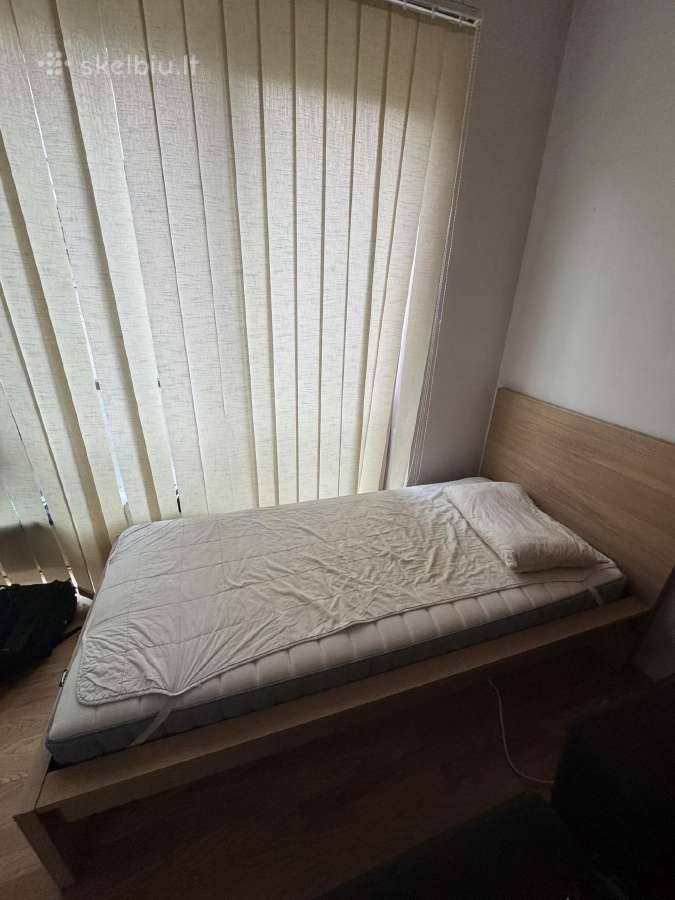Ikea lova 90x200 su Valevag čiužiniu - nuotraukos Nr. 3